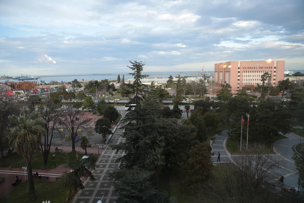 Amisos Hotel Samsun Bagian luar foto