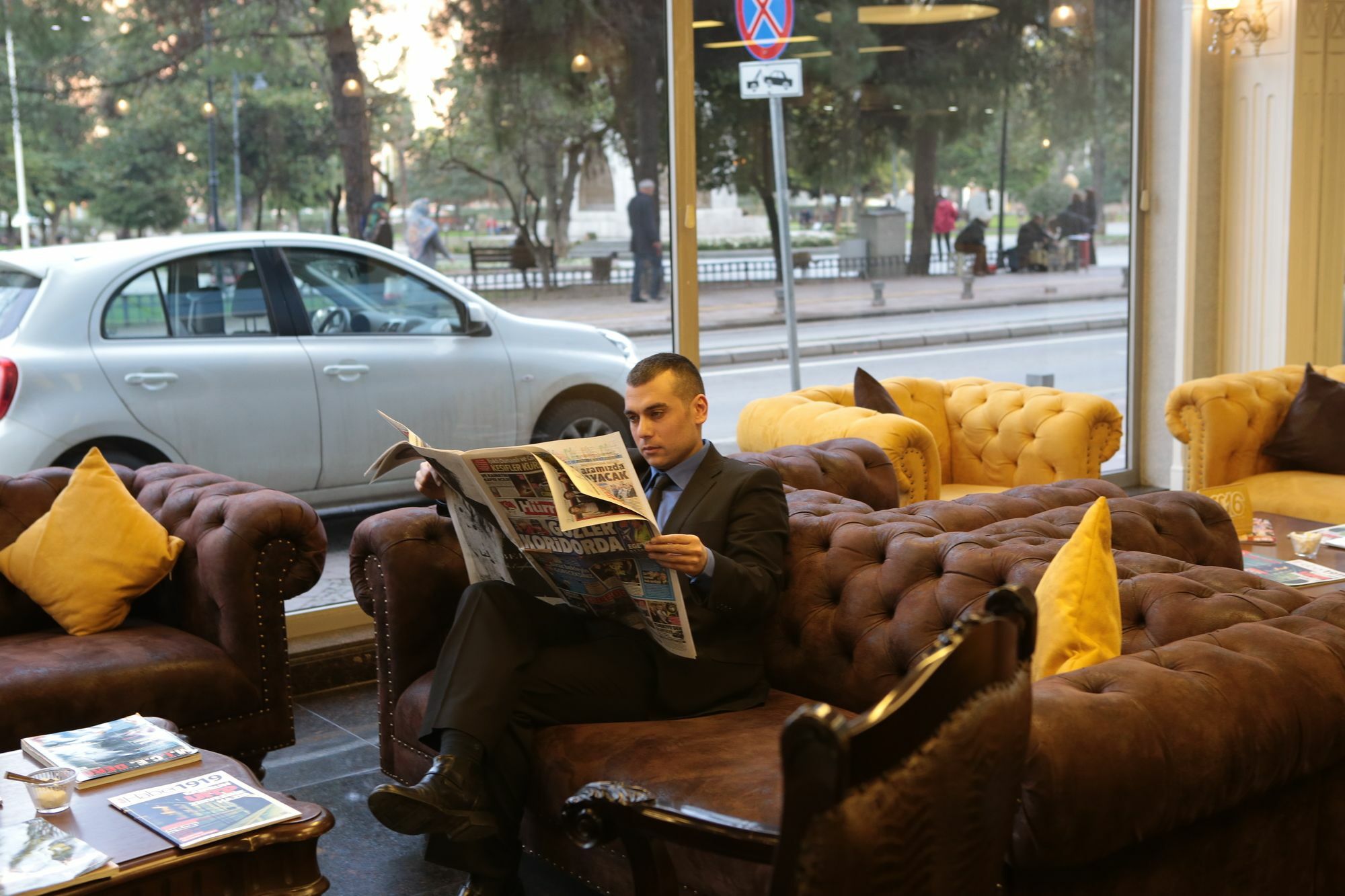 Amisos Hotel Samsun Bagian luar foto